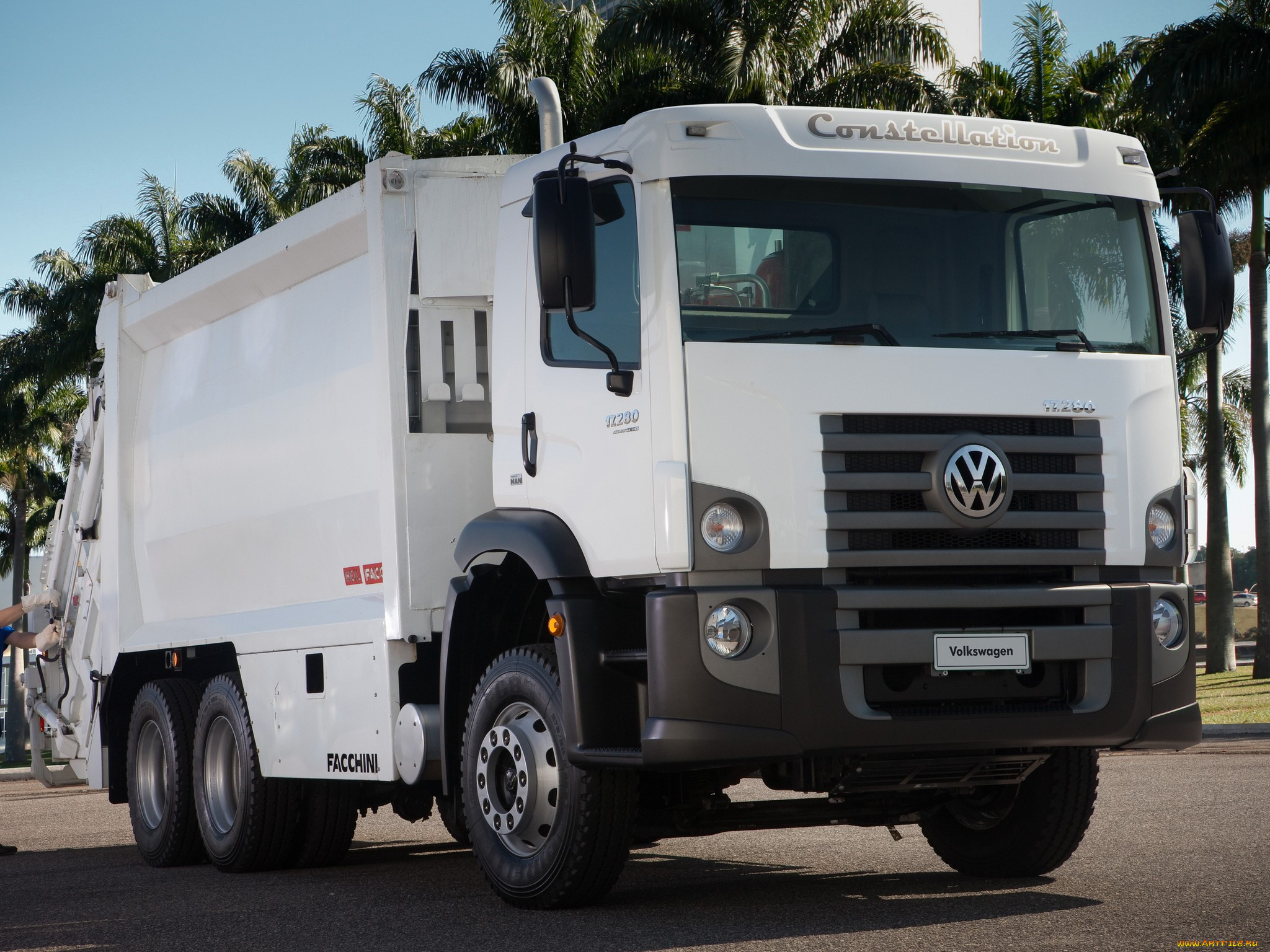 , volkswagen, constellation, 2011, lixo, de, 17, 280